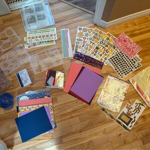 Vibrant Scrapbooking Lot